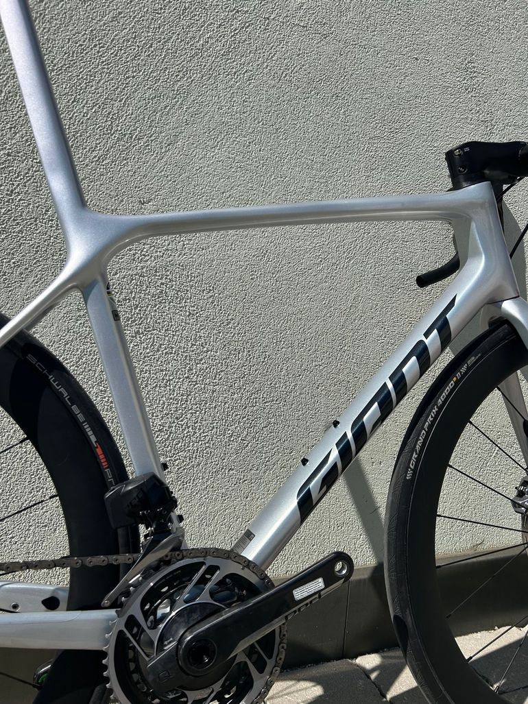 Used Giant TCR 2023 Road & Gravel, Light Gray — image 2 of 8