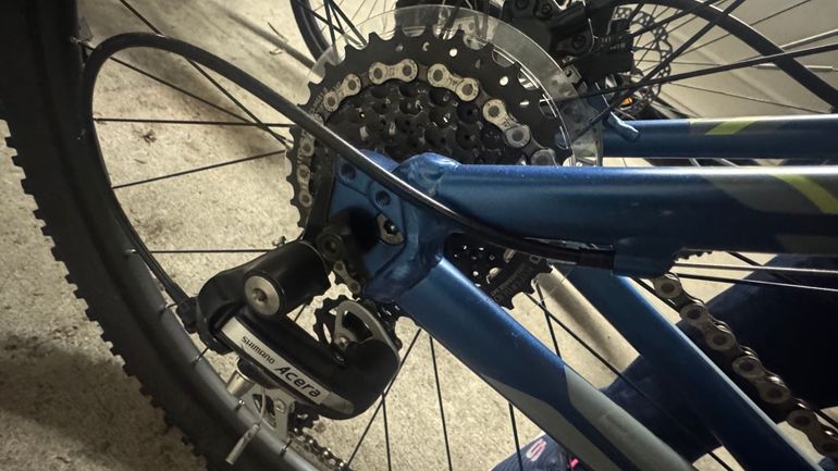 Brugt Giant Talon Shimano Acera 2017 Mountainbike — billede 6 af 12