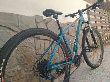 Gebrauchtes Megamo Natural Shimano Altus 2022 Mountainbike, Blau — Bild 7 von 9