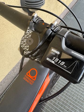 Used Mondraker e-Crusher Carbon R+ 2018 2018 Mountainbike, Light Gray, 27.5 — image 7 of 11