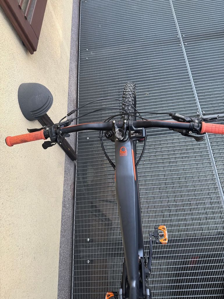 Used Mondraker e-Crusher Carbon R+ 2018 2018 Mountainbike, Light Gray, 27.5 — image 5 of 11