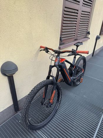 Used Mondraker e-Crusher Carbon R+ 2018 2018 Mountainbike, Light Gray, 27.5 — image 2 of 11