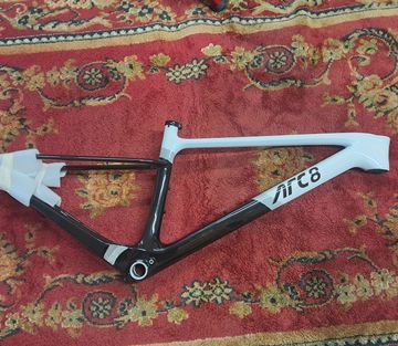 Used ARC 8 Evolve Ht Frameset 2024 Mountainbike, White — image 5 of 7