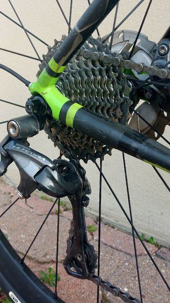 Used Cannondale Carbon Disc 2015 Road & Gravel, Green — image 7 of 8