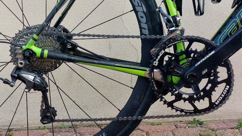 Used Cannondale Carbon Disc 2015 Road & Gravel, Green — image 3 of 8