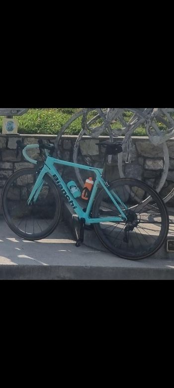 Used Bianchi Sprint 105 2020 2020 Road & Gravel, Green — image 2 of 3