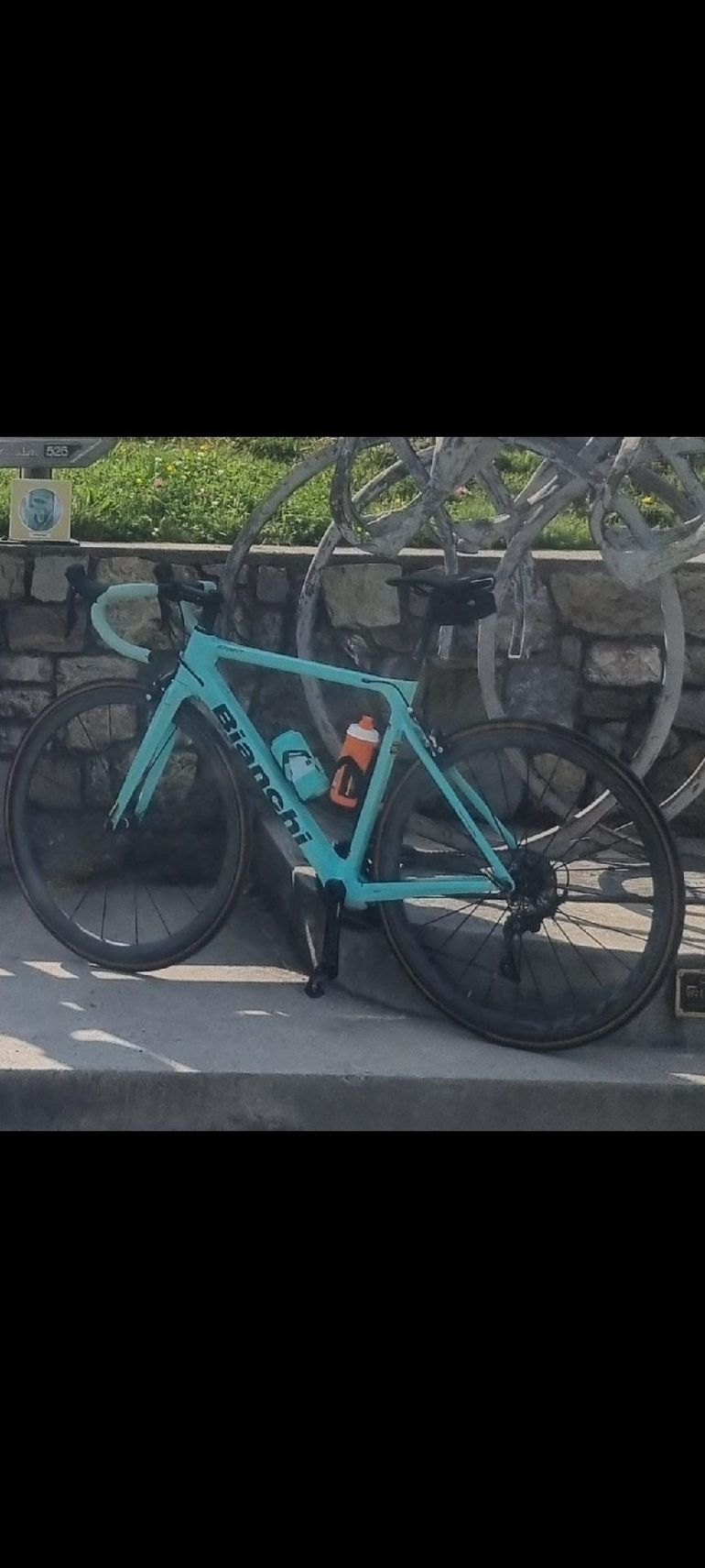 Used Bianchi Sprint 105 2020 2020 Road & Gravel, Green — image 2 of 3