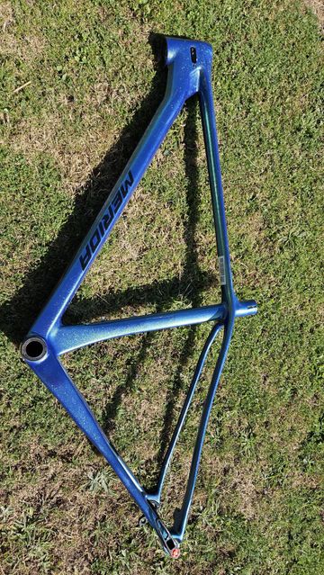 Gebrauchtes Merida Cf5 2023 Frameset 2023 Mountainbike, Blau — Bild 4 von 5