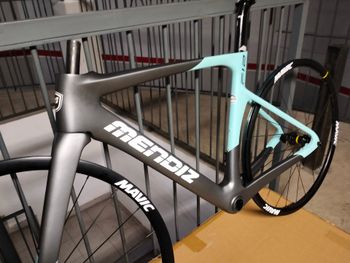 Used Mendiz F12 2024 Road & Gravel, Light Gray — image 2 of 9