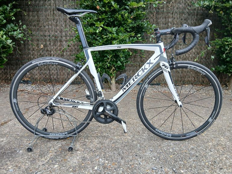 Eddy Merckx San Remo 76 2017 Road & Gravel usato, Bianco — immagine 27 di 27