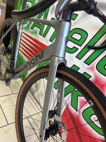 Gebrauchtes Bianchi Impulso PRO GRX 820 disc 2024 2024 Road & Gravel, Hellgrau — Bild 11 von 11