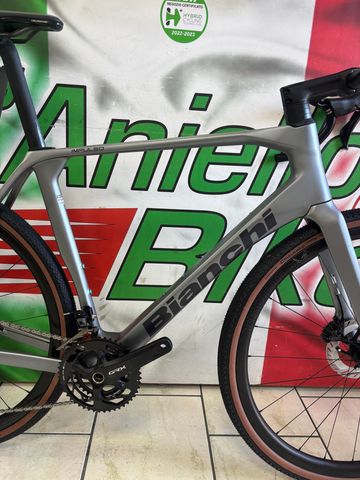 Gebrauchtes Bianchi Impulso PRO GRX 820 disc 2024 2024 Road & Gravel, Hellgrau — Bild 2 von 11