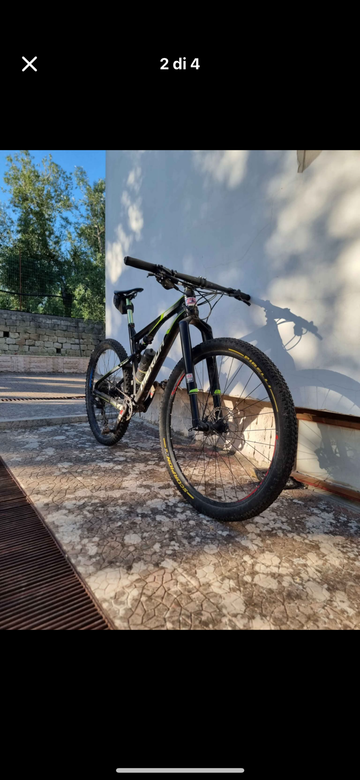 Merida Ninety-six SRAM GX 2017 Mountainbike usato, Nero — immagine 2 di 6
