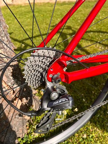 Used Adris L’asphalte 2023 Road & Gravel, Red — image 9 of 10