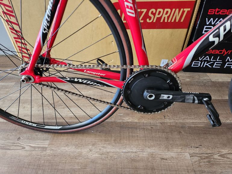 Used Specialized Langster S Works 2008 2008 Road & Gravel, Red — image 3 of 6