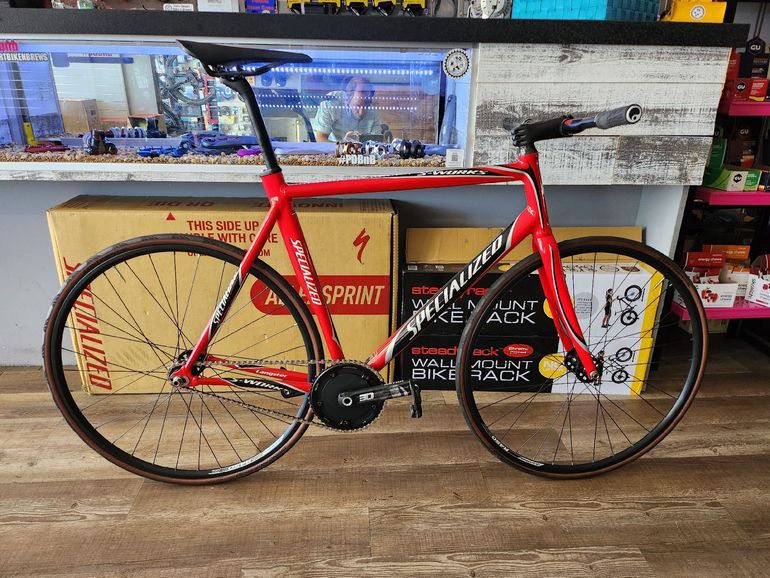 Used Specialized Langster S Works 2008 2008 Road & Gravel, Red — image 1 of 6