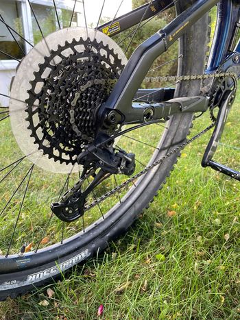 Used Bergamont Trailster SRAM SX Eagle 2020 Mountainbike, Blue — image 3 of 8