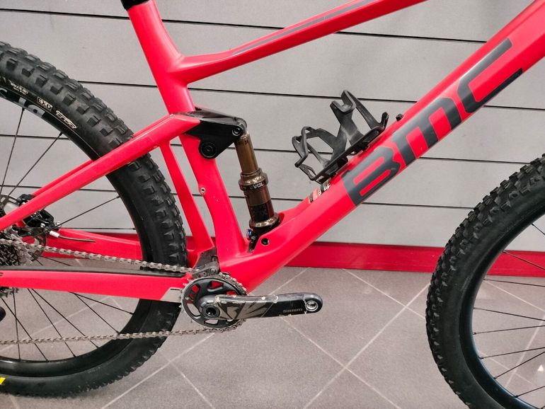 Gebrauchtes BMC Fourstroke SRAM X01 Eagle 2023 Mountainbike, Rot, 29 — Bild 5 von 12
