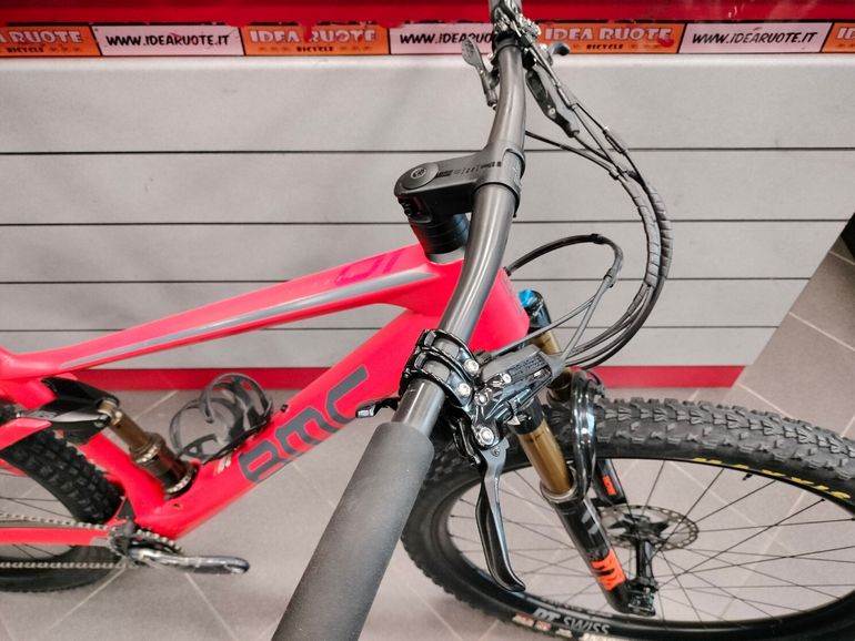 Gebrauchtes BMC Fourstroke SRAM X01 Eagle 2023 Mountainbike, Rot, 29 — Bild 4 von 12