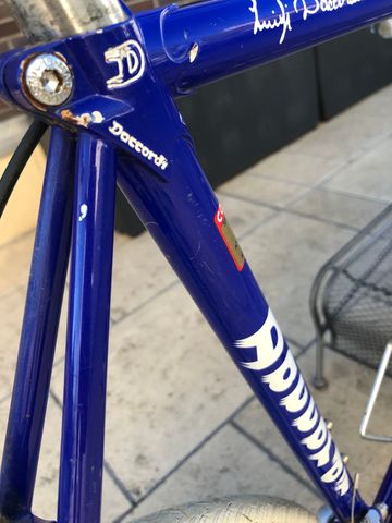 Gebrauchtes Daccordi SLX Frameset 1990 Road & Gravel, Blau — Bild 5 von 17