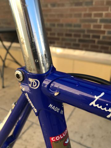 Gebrauchtes Daccordi SLX Frameset 1990 Road & Gravel, Blau — Bild 11 von 17