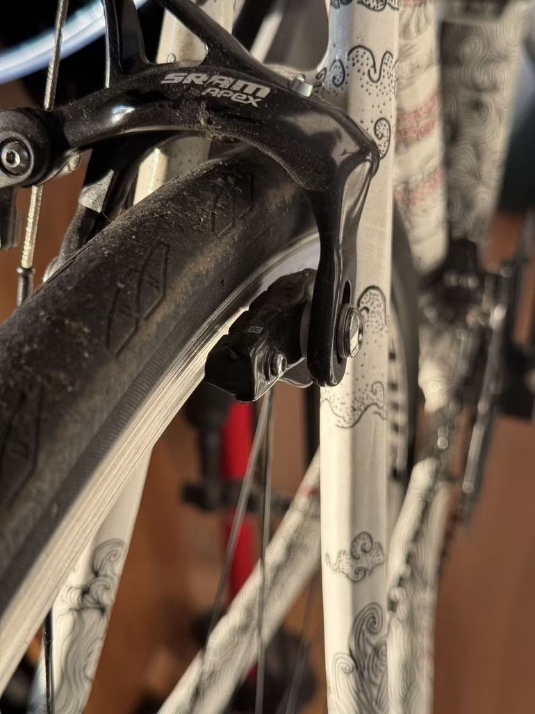 Gebrauchtes Superior Road Issue CF 2012 Road & Gravel, Weiß — Bild 6 von 6