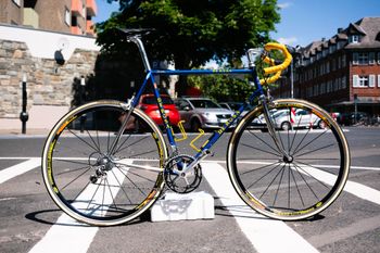 De Rosa, Professional SLX 1986 / Blau, Gelb