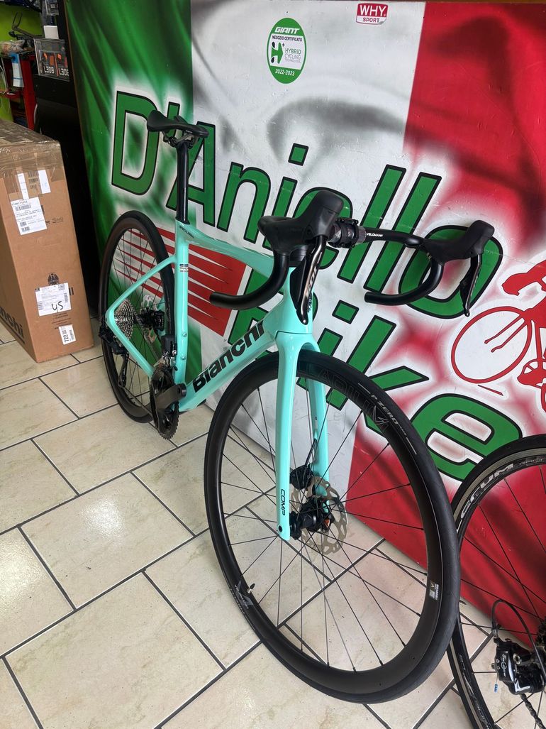 Brugt Bianchi Specialissima COMP 105 Di2 2024 2024 Road & Gravel — billede 11 af 11
