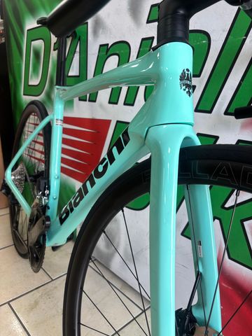 Gebrauchtes Bianchi Specialissima COMP 105 Di2 2024 2024 Road & Gravel, Grün — Bild 3 von 11