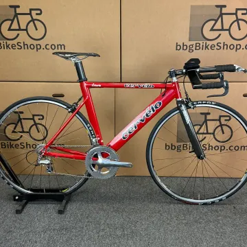 Used Cervélo Cervelo P2K Triathlon Bike With Full Dura-Ace 55cm 2002 Road & Gravel