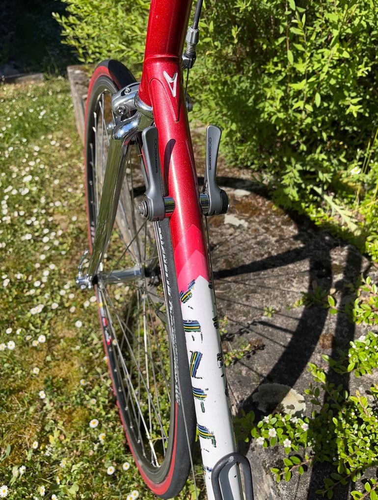 Veneto VonHacht Veneto 1995 Road & Gravel usato, Rosso — immagine 7 di 8