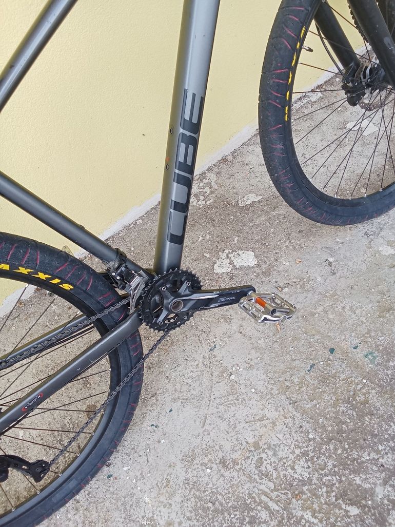Used CUBE AIM, EX 2023 2023 Mountainbike, Black, 27.5, 29 — image 4 of 5