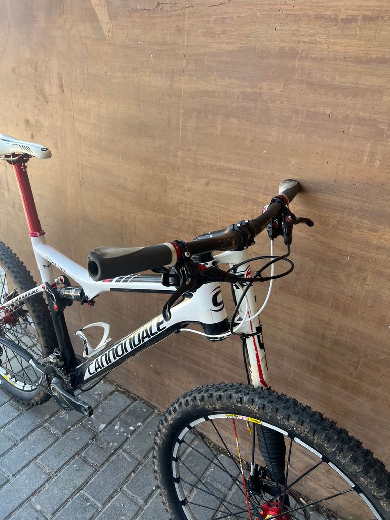 Gebrauchtes Cannondale Scalpel Lefty 2012 Mountainbike, Weiß — Bild 4 von 6