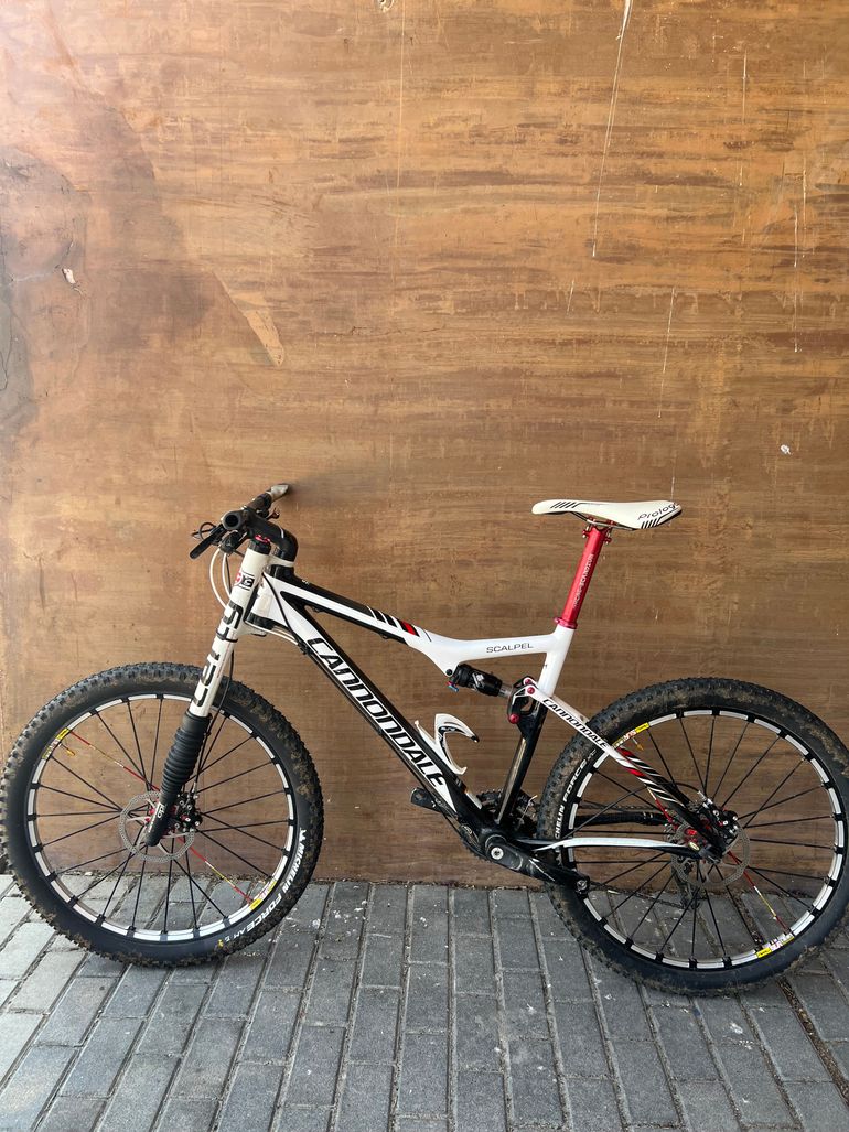 Gebrauchtes Cannondale Scalpel Lefty 2012 Mountainbike, Weiß — Bild 6 von 6