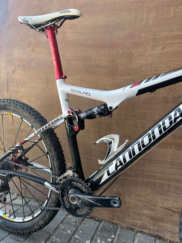 Gebrauchtes Cannondale Scalpel Lefty 2012 Mountainbike, Weiß — Bild 2 von 6