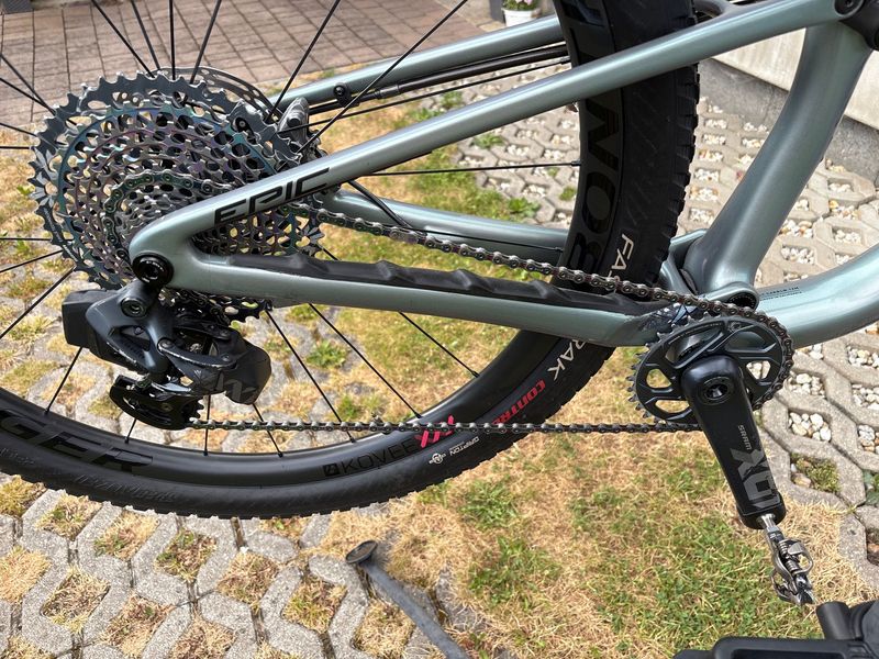 Gebrauchtes Specialized S-Works Epic 2022 2022 Mountainbike, Hellgrau, 29 — Bild 3 von 12