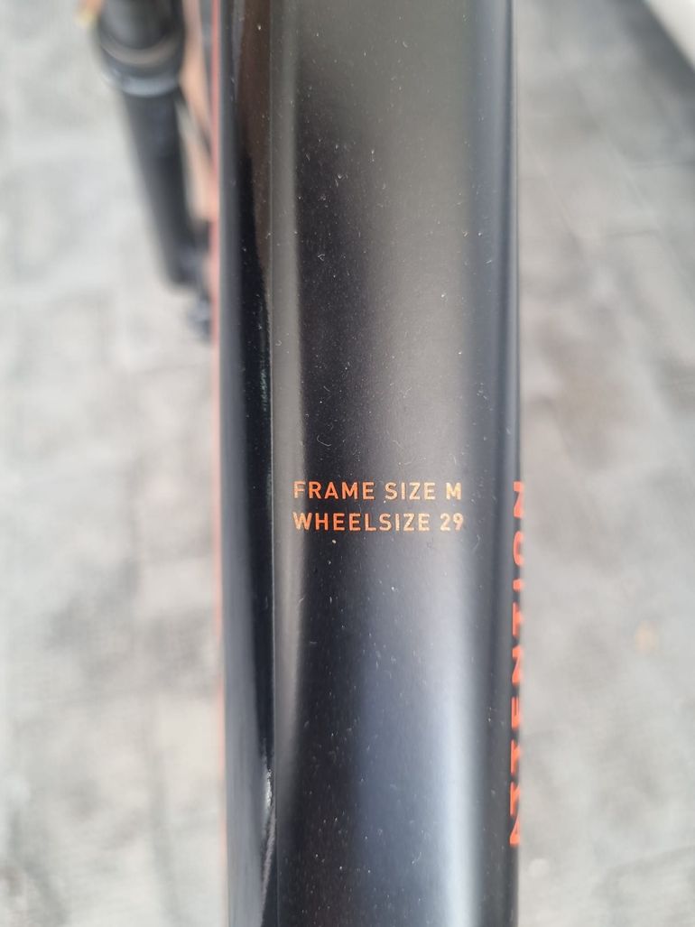 Used CUBE ATTENTION 2024 2024 Mountainbike, Orange, 27.5, 29 — image 7 of 7