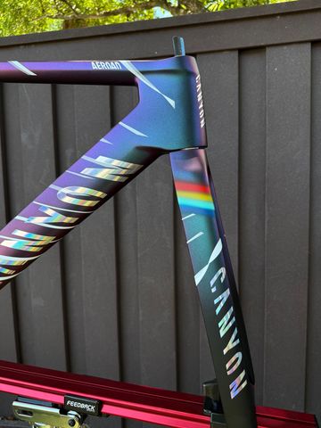 Used Canyon Aeroad CFR MACH874 2025 Frameset 2025 Road & Gravel, Purple — image 9 of 15