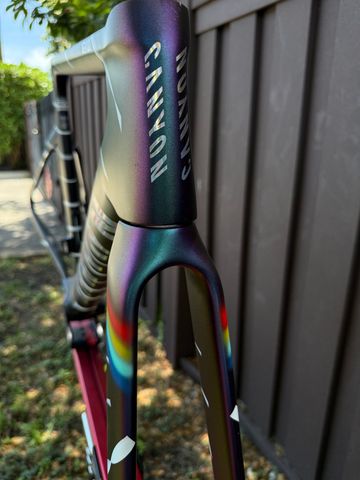 Used Canyon Aeroad CFR MACH874 2025 Frameset 2025 Road & Gravel, Purple — image 6 of 15