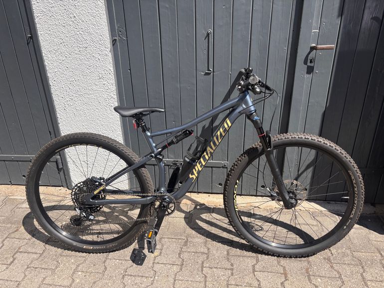 Used Specialized Men's Epic Comp 2018 2018 Mountainbike, Blue, 29 — image 4 of 13