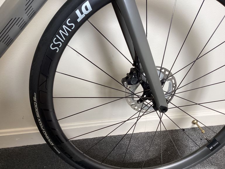 Used BMC 01 ONE Ultegra Di2 2021 Road & Gravel, Light Gray — image 7 of 9