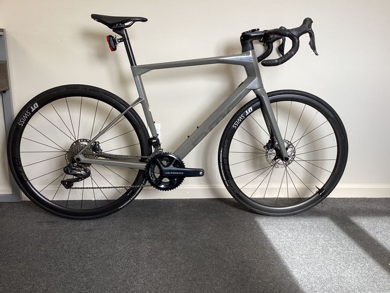 Used BMC 01 ONE Ultegra Di2 2021 Road & Gravel, Light Gray — image 1 of 9