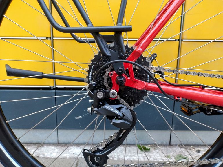 Used Trek 520 Disc 2022 2022 Road & Gravel, Red — image 5 of 16