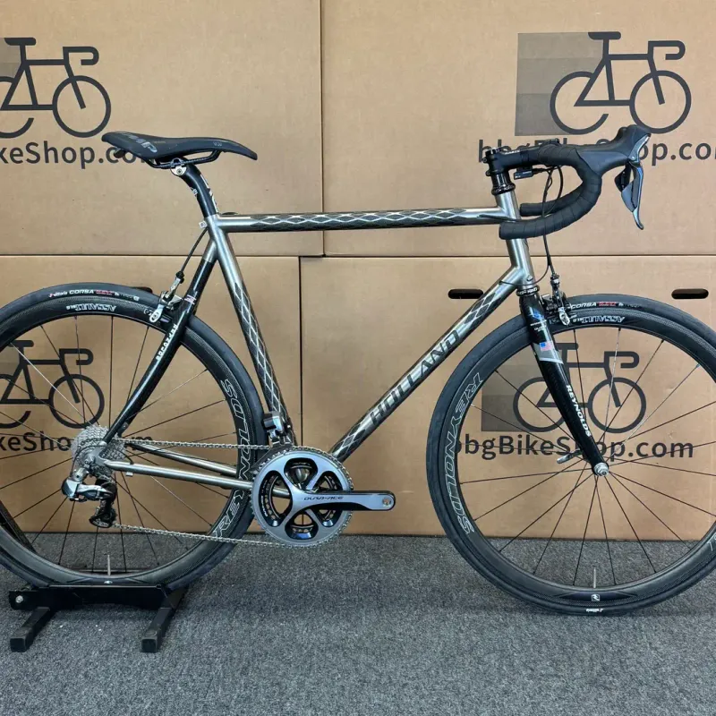 Used Holland Cycles Holland ExoGrid Titanium / Carbon Dura Ace Di2 2014 2014 Road & Gravel