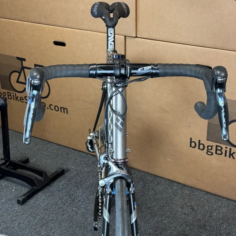 Used Holland Cycles Holland ExoGrid Titanium / Carbon  Dura Ace Di2 2014 2014 Road & Gravel, Black — image 4 of 6