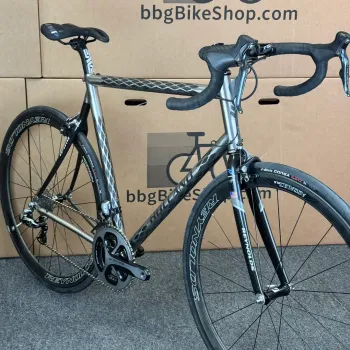 Used Holland Cycles Holland ExoGrid Titanium / Carbon  Dura Ace Di2 2014 2014 Road & Gravel, Black — image 5 of 6