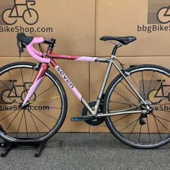 Used Seven Cycles Seven Cycles Axiom SG Titanium 3AL/2.5V  50cm 2016 Road & Gravel, Light Gray — image 2 of 5