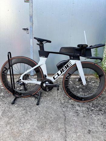 Used CUBE AERIUM C:68 TT, SLX LOW 2024 2024 Road & Gravel, White — image 1 of 12