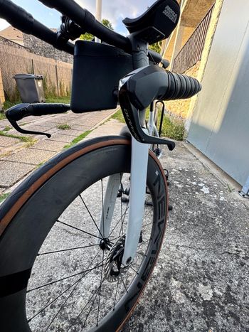 Used CUBE AERIUM C:68 TT, SLX LOW 2024 2024 Road & Gravel, White — image 10 of 12