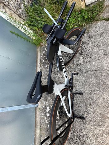 Used CUBE AERIUM C:68 TT, SLX LOW 2024 2024 Road & Gravel, White — image 9 of 12